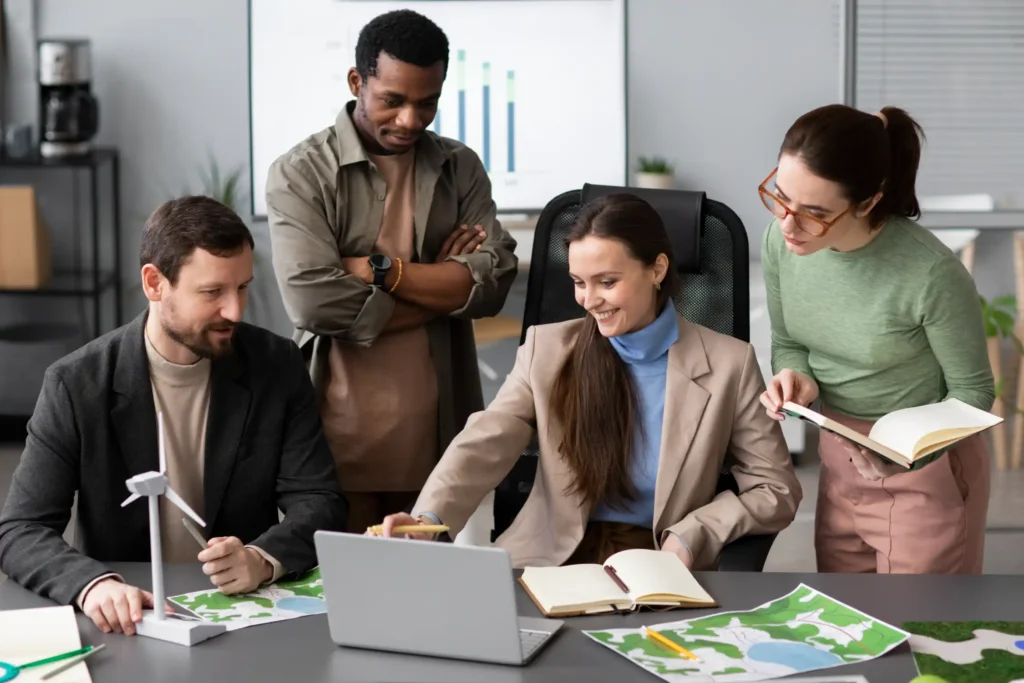 Public sector digital transformation with connected business technology