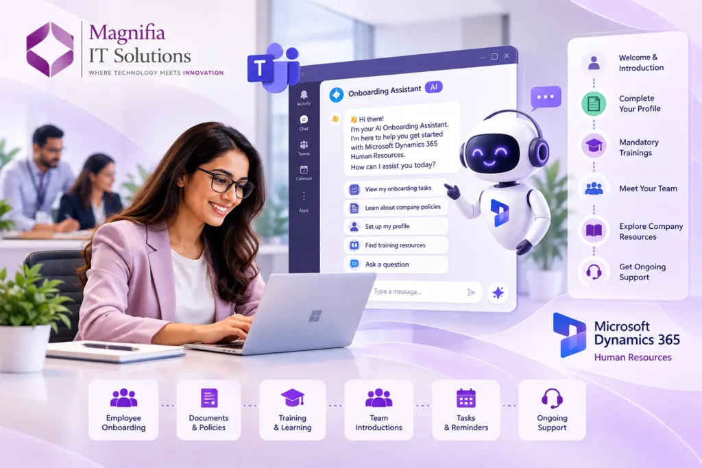 Dynamics 365 Human Resources onboarding agent