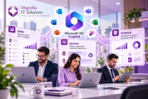 Microsoft 365 Copilot for Sales, Service and Finance with AI-powered business productivity
